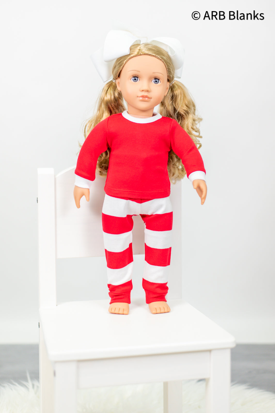 CHRISTMAS: Red &amp; White Striped Collection