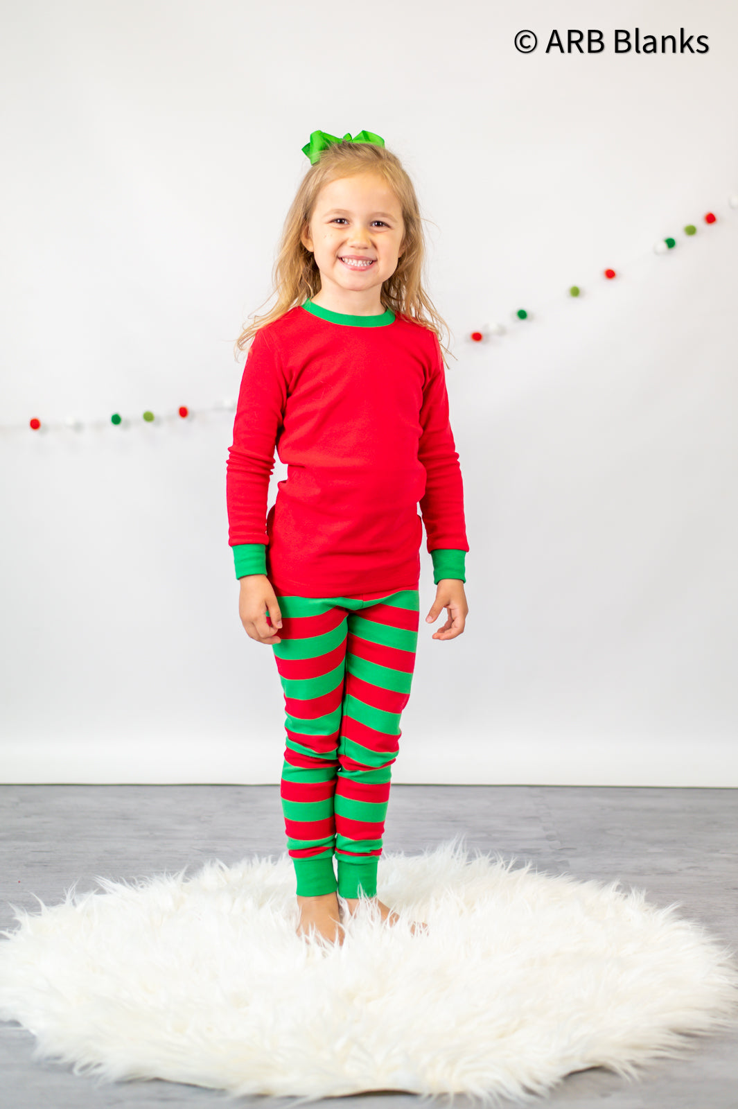 CHRISTMAS: Red &amp; Green Striped Collection