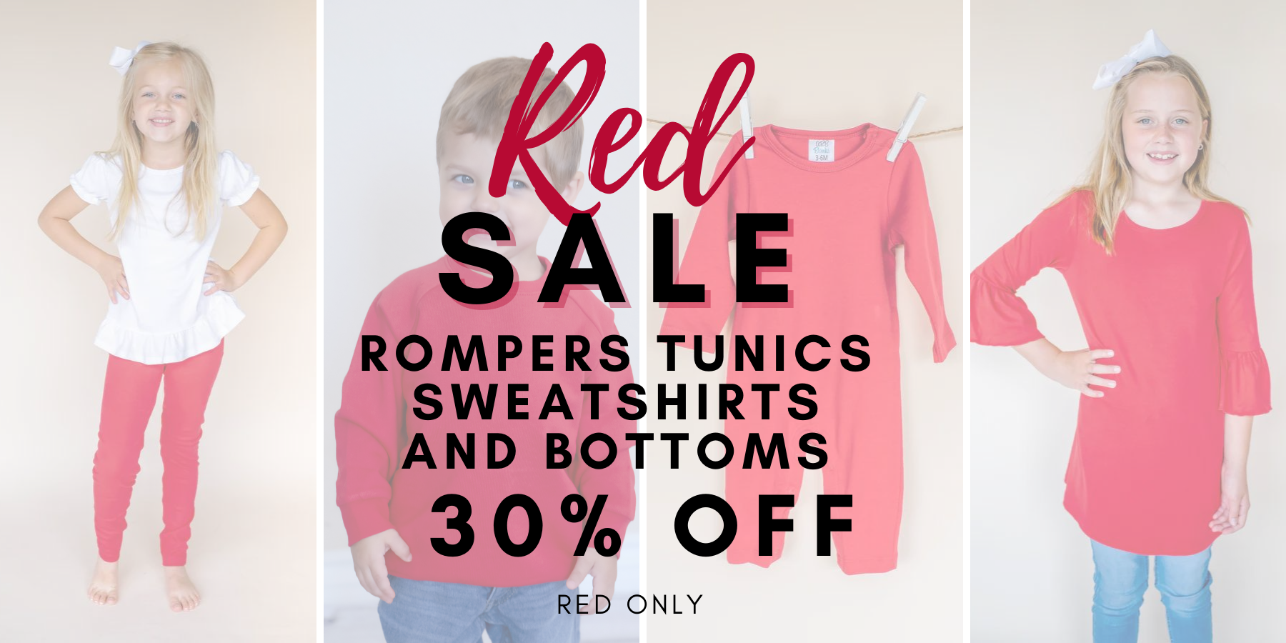 RED's 30% off