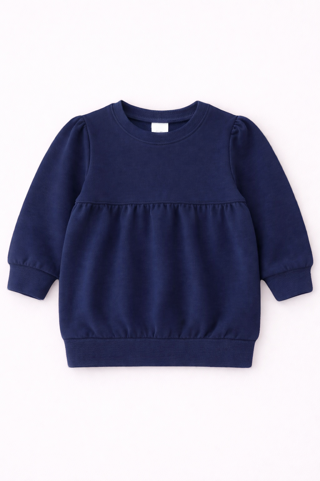 Bubble Sweatshirt – Girly Puff Sleeve | Kids Cotton Sweatshirt Blank