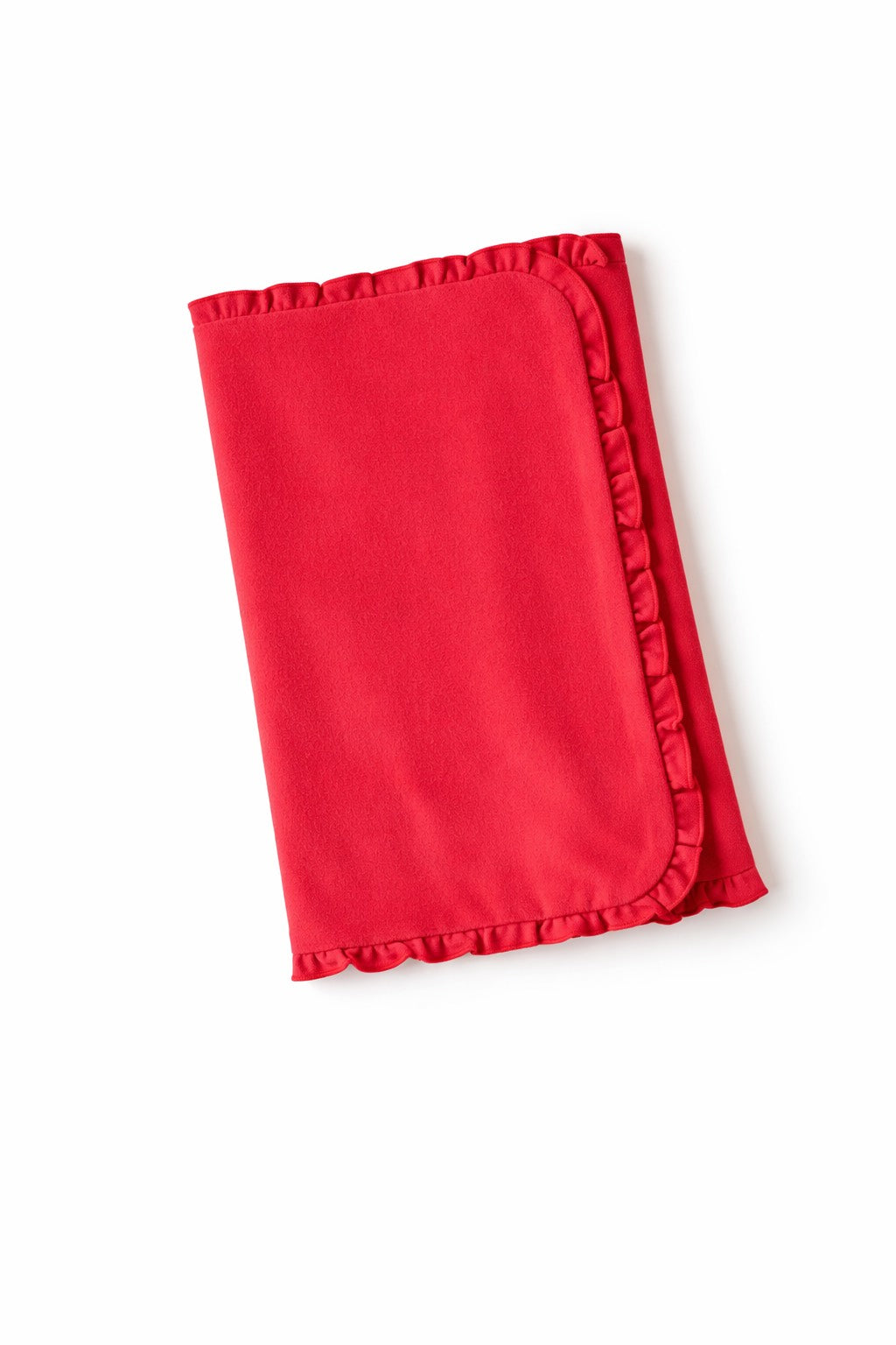 Ruffle Baby Burp Cloth