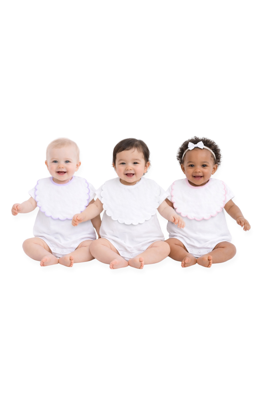 PRE-ORDER Sweet Scallop Baby Bib