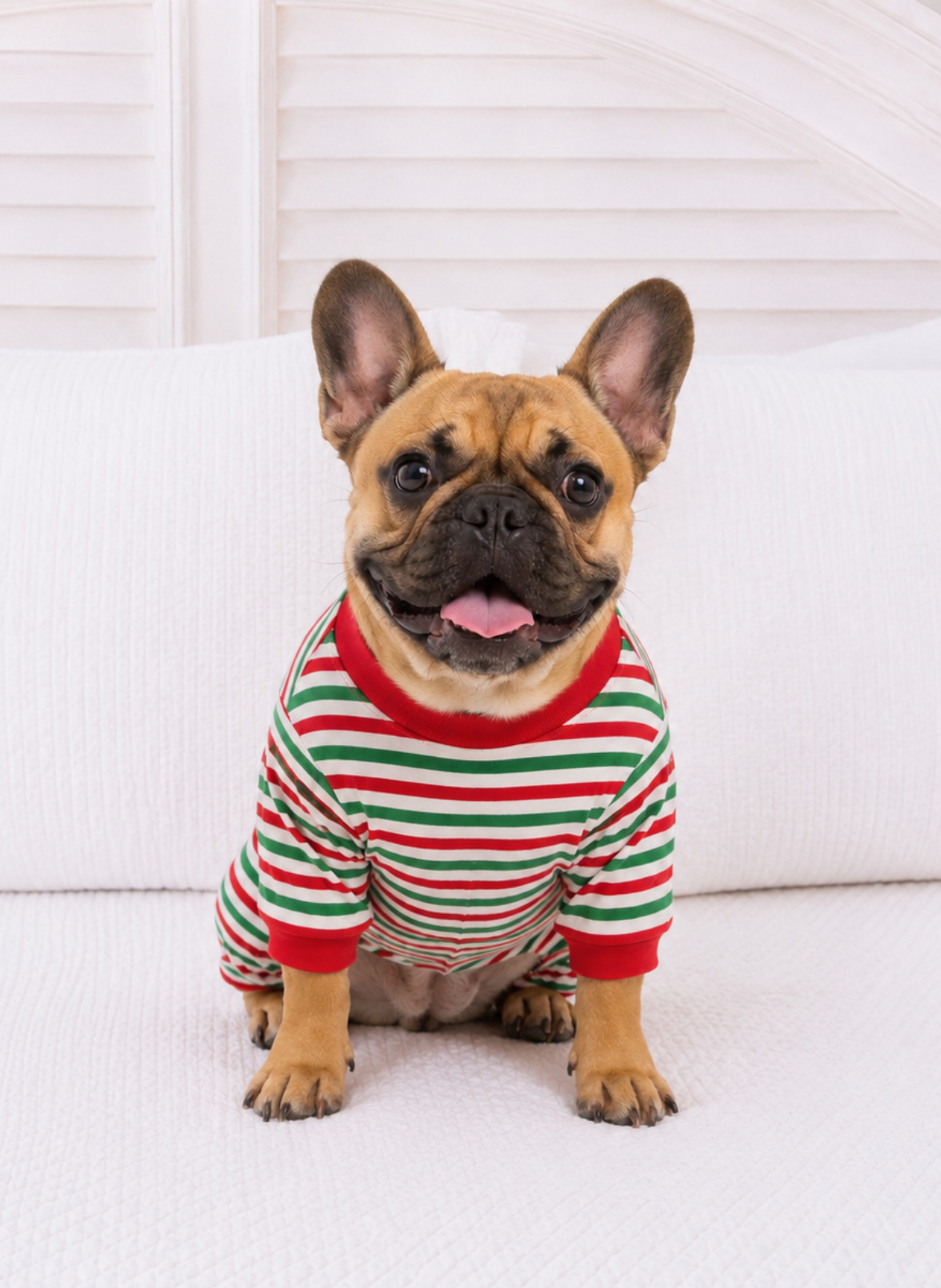 Christmas Dog Pajamas – PRE-ORDER | Merry Dot, Jolly Stripes & Yuletide Toile | Sizes XS–XXXL