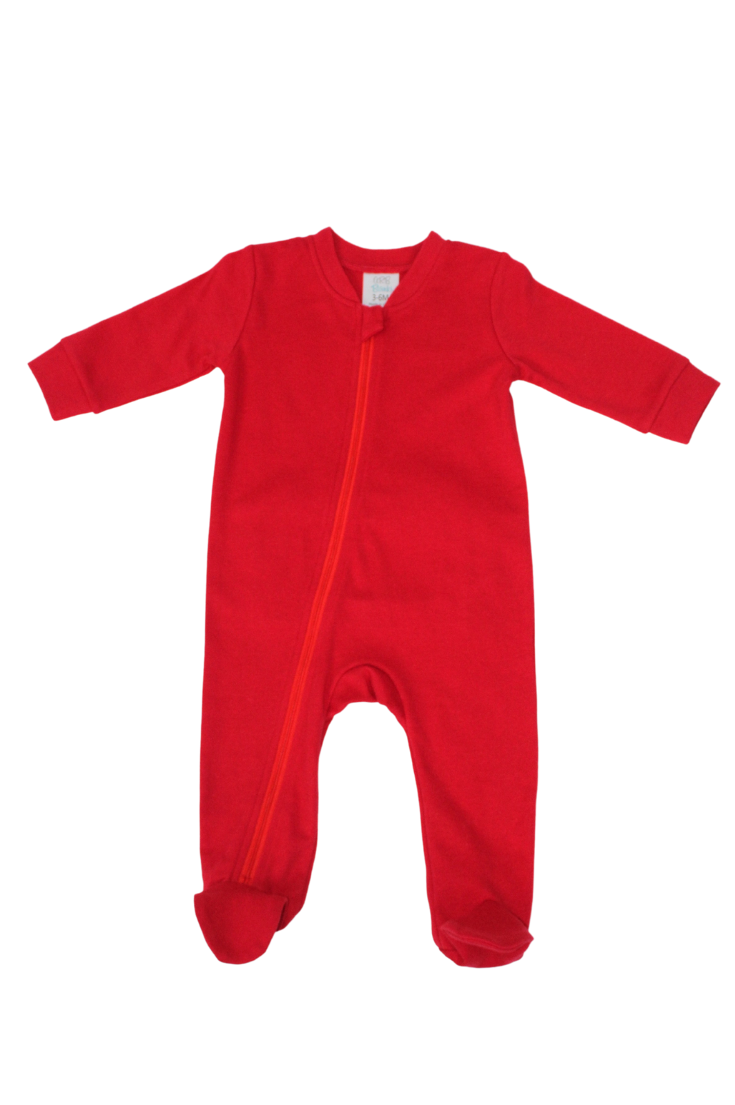 SUBLIMATION Zippered One Piece Footie with RUFFLE bottom flap