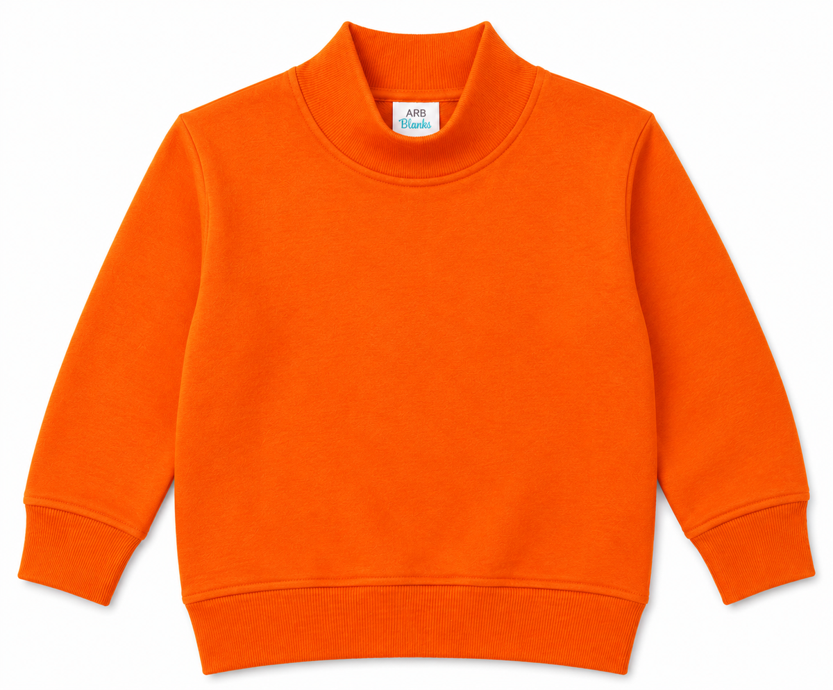 Premium Kids Mock Neck Sweatshirt | Blank | 14 Colors | Preorder 2