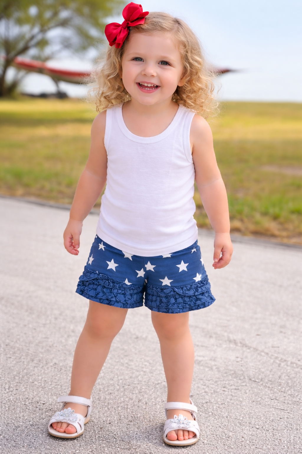 Star Ruffle Shorties | Boys & Girls