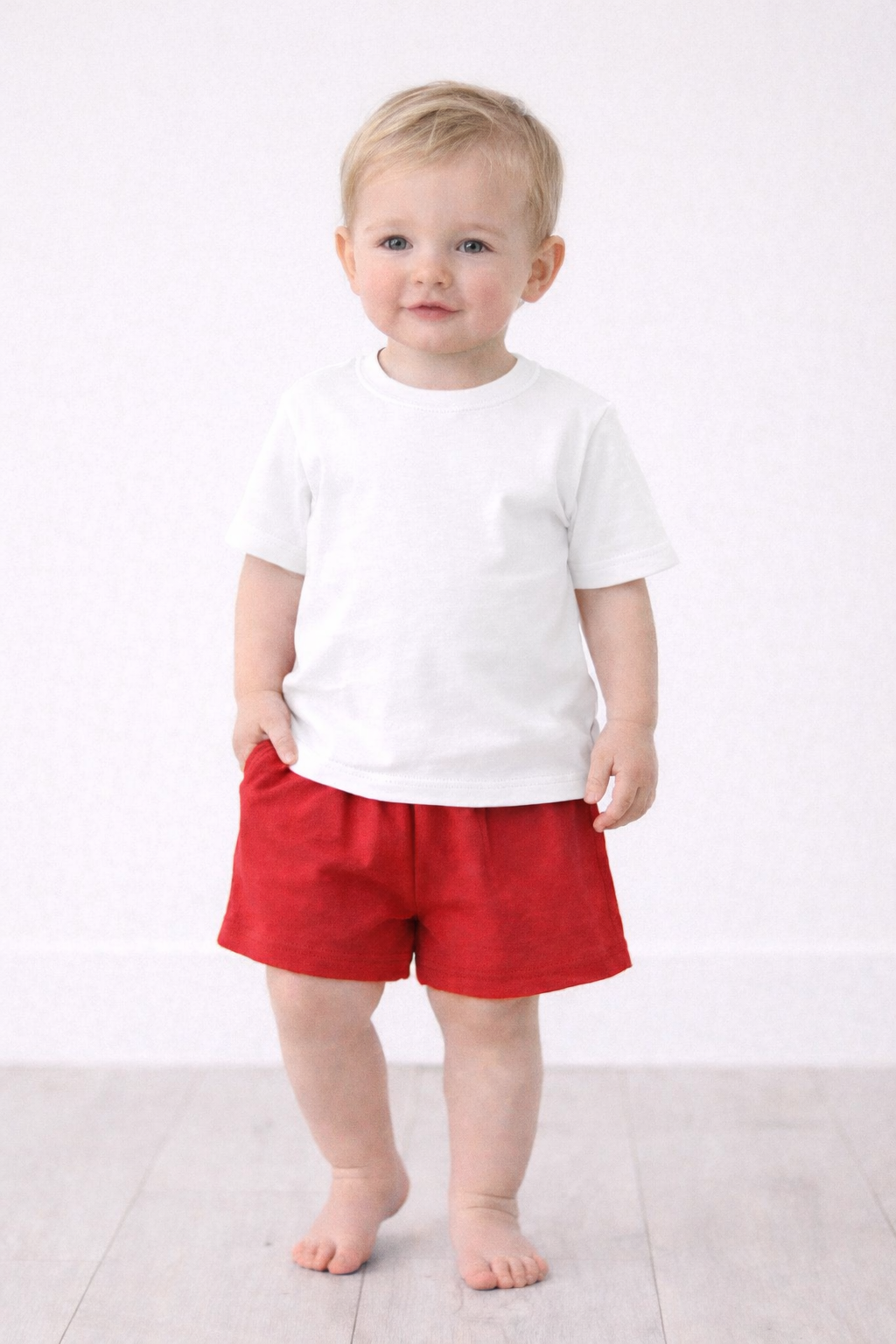Boys Loose-Fit Pocket Shorts