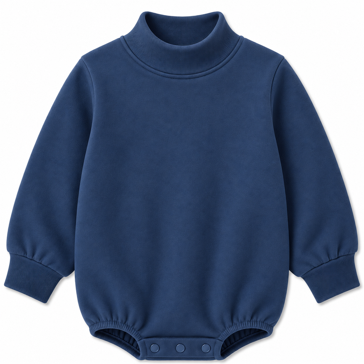 Solid Mock Neck Baby Bubble  | PRE-ORDER 7 | Embroidery, HTV & DTF Blank