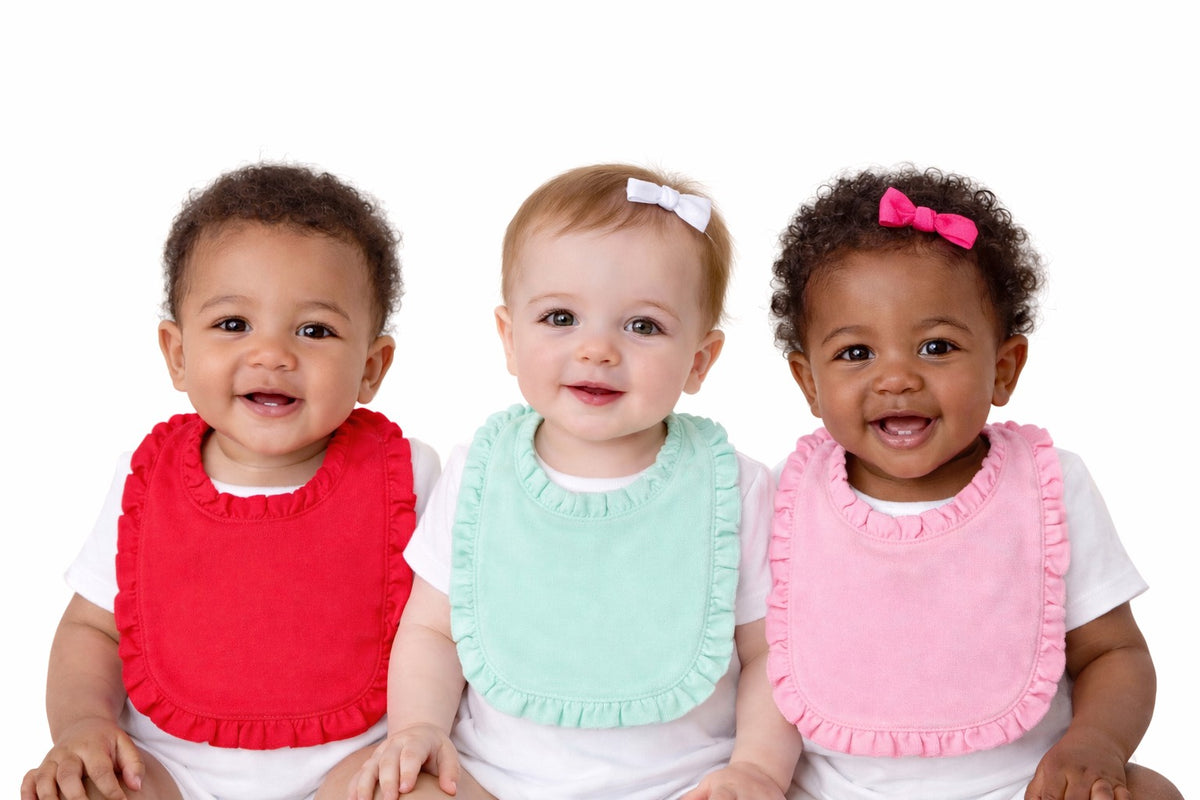 PRE-ORDER Ruffle Baby Bib