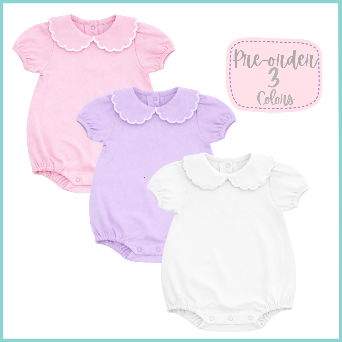 PRE-ORDER Sweet Scallop Baby Bubble