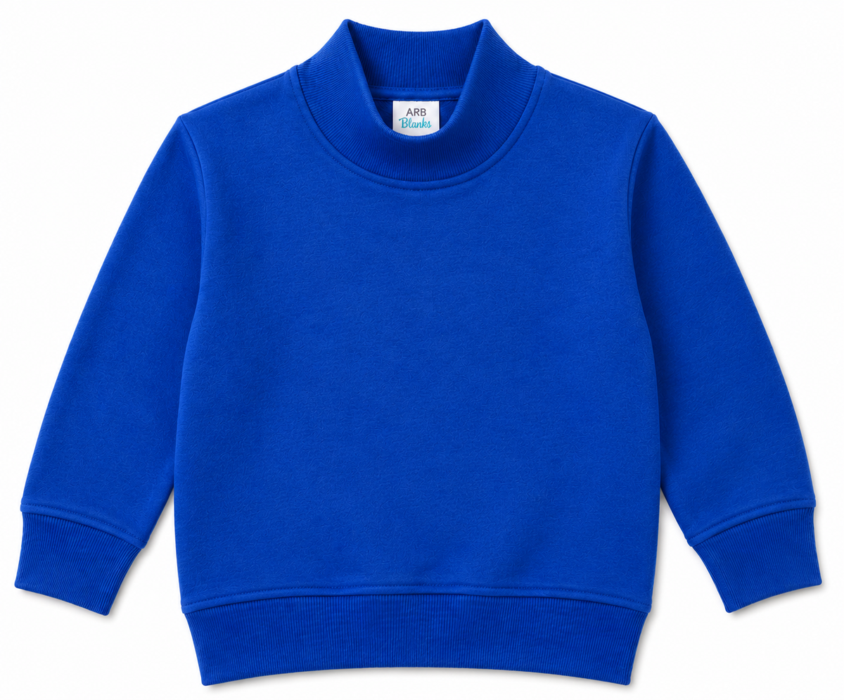 Premium Kids Mock Neck Sweatshirt | Blank | 14 Colors | Preorder 2