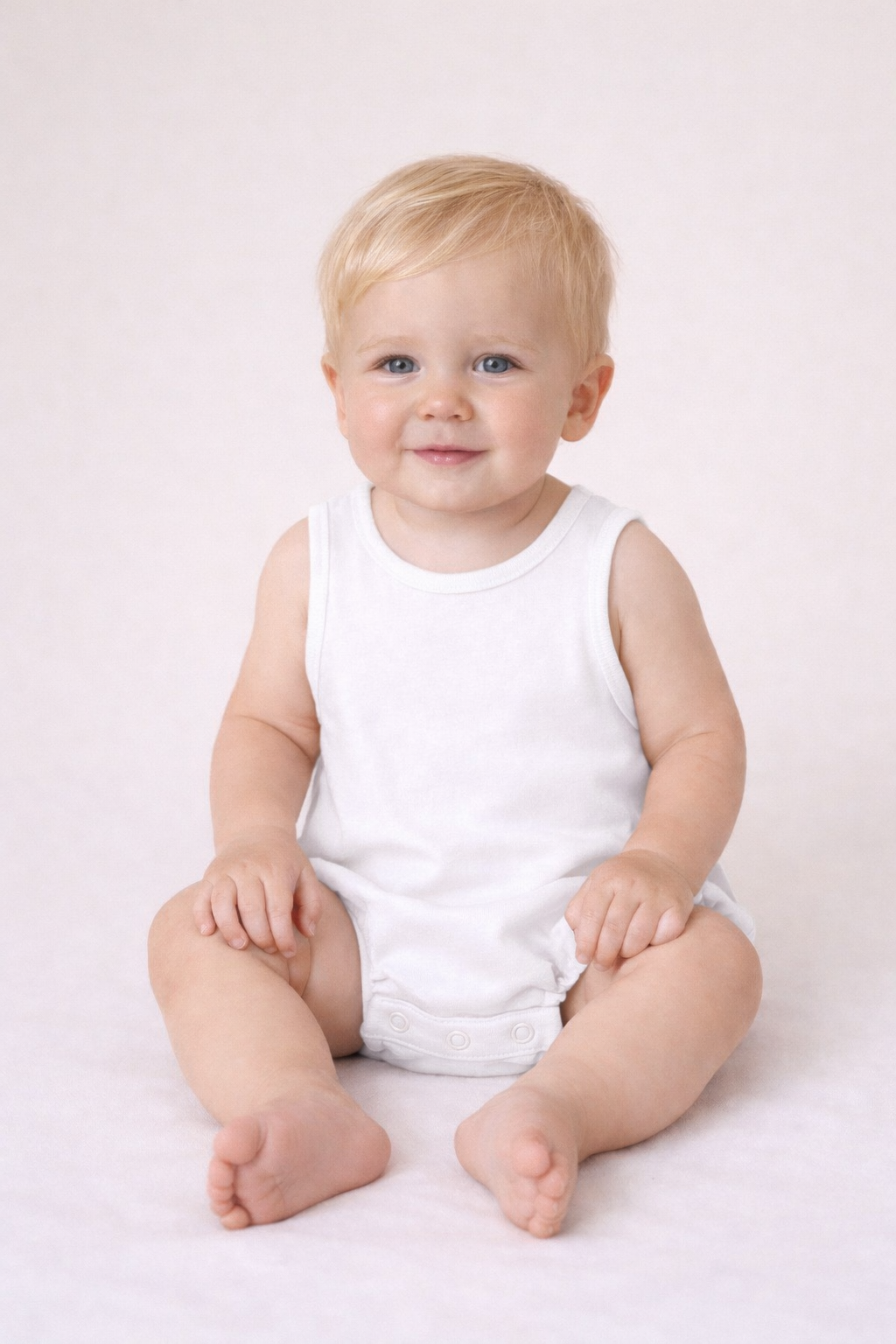 white baby bubble embroidery blank