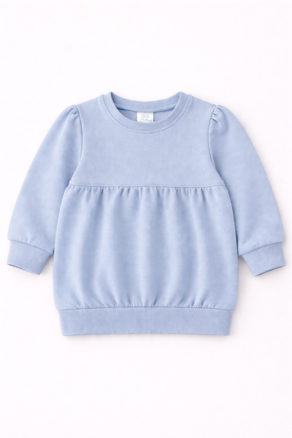 Bubble Sweatshirt – Girly Puff Sleeve | Kids Cotton Sweatshirt Blank