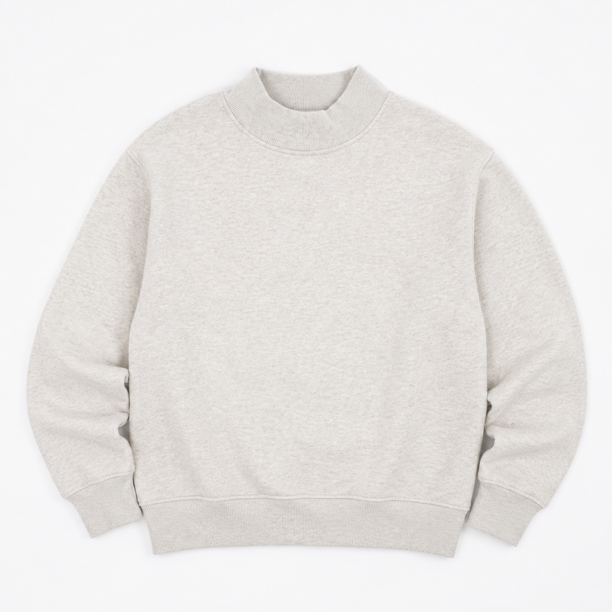 Adult Mock Neck Sweatshirt │ Embroidery, HTV & DTF