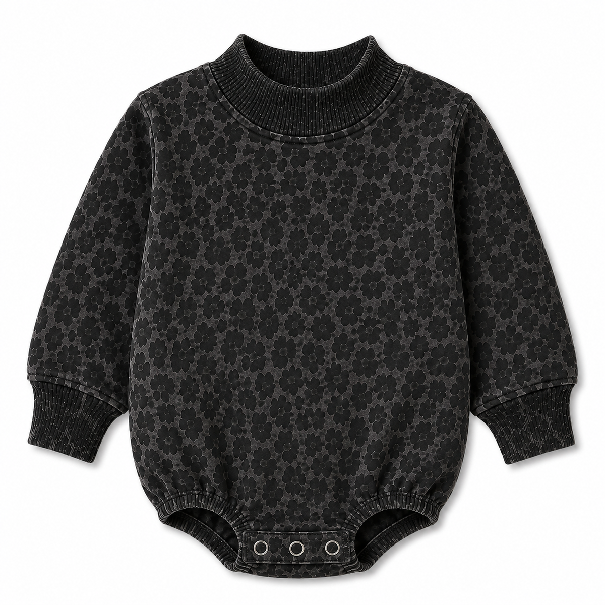 Gray Leopard Baby Bubble