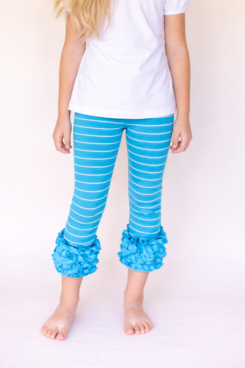 Girl's Pinstriped Ruffle Icings