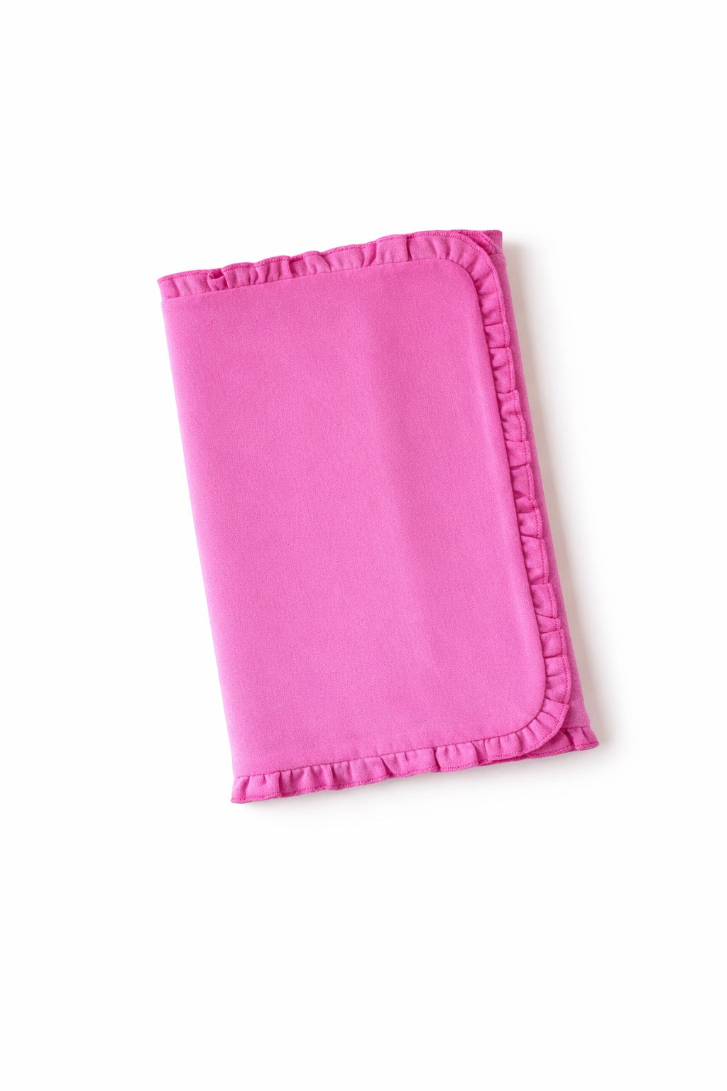 Ruffle Baby Burp Cloth