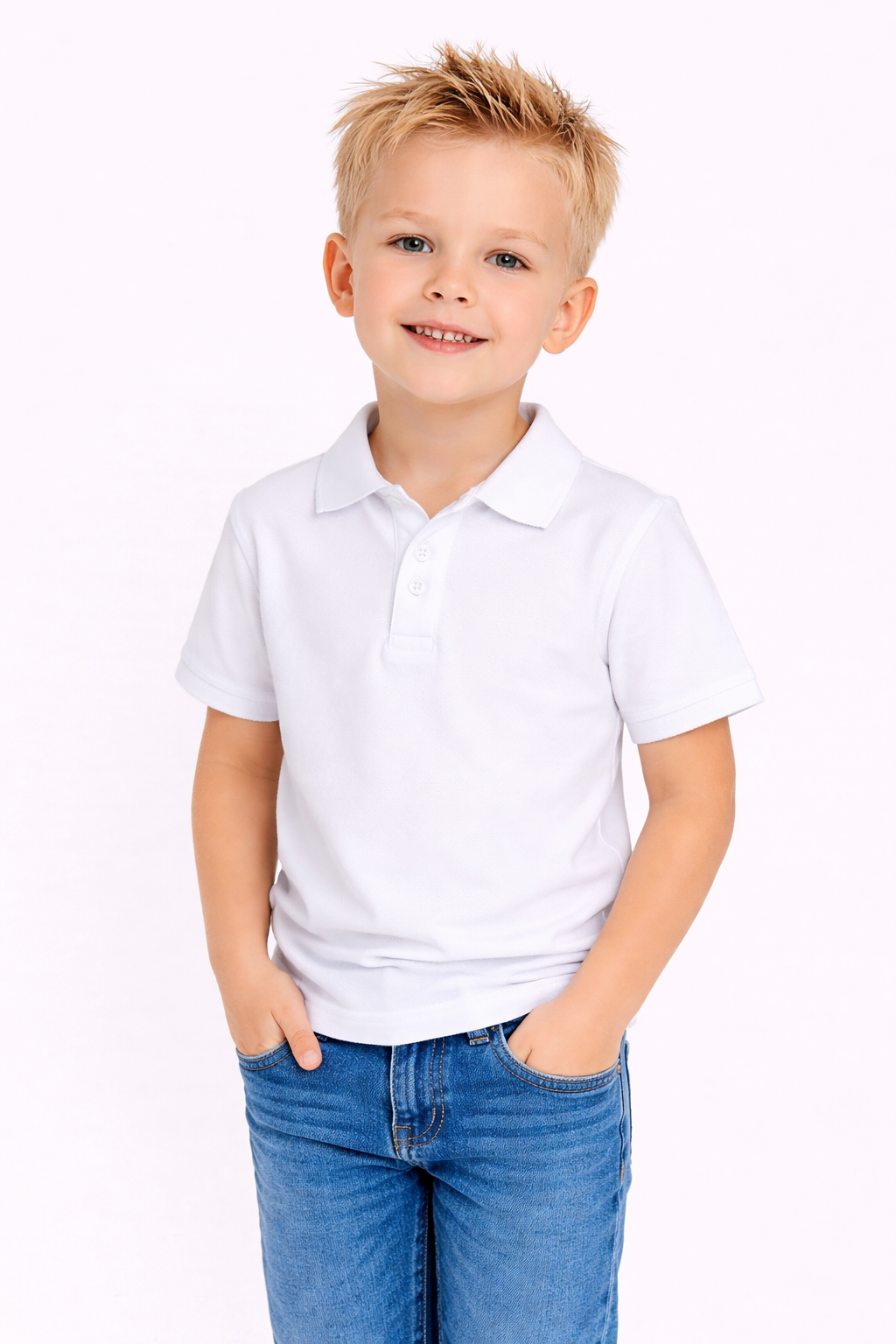 Boy's Short Sleeve Polo Shirts