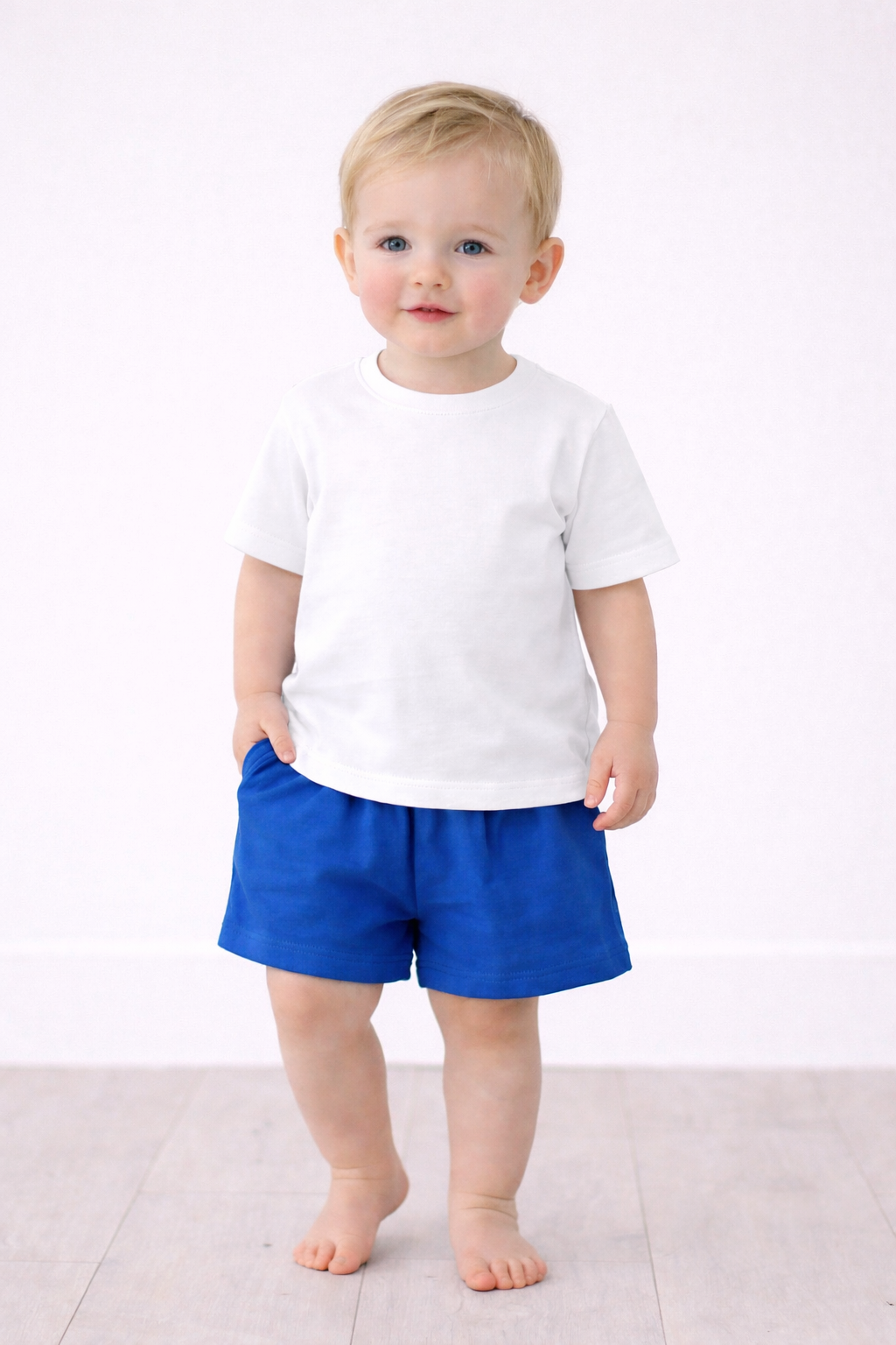 Boys Loose-Fit Pocket Shorts