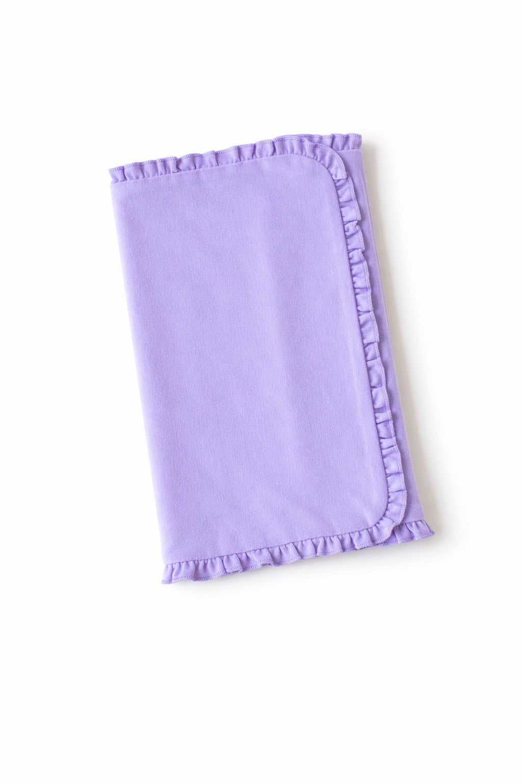 Ruffle Baby Burp Cloth