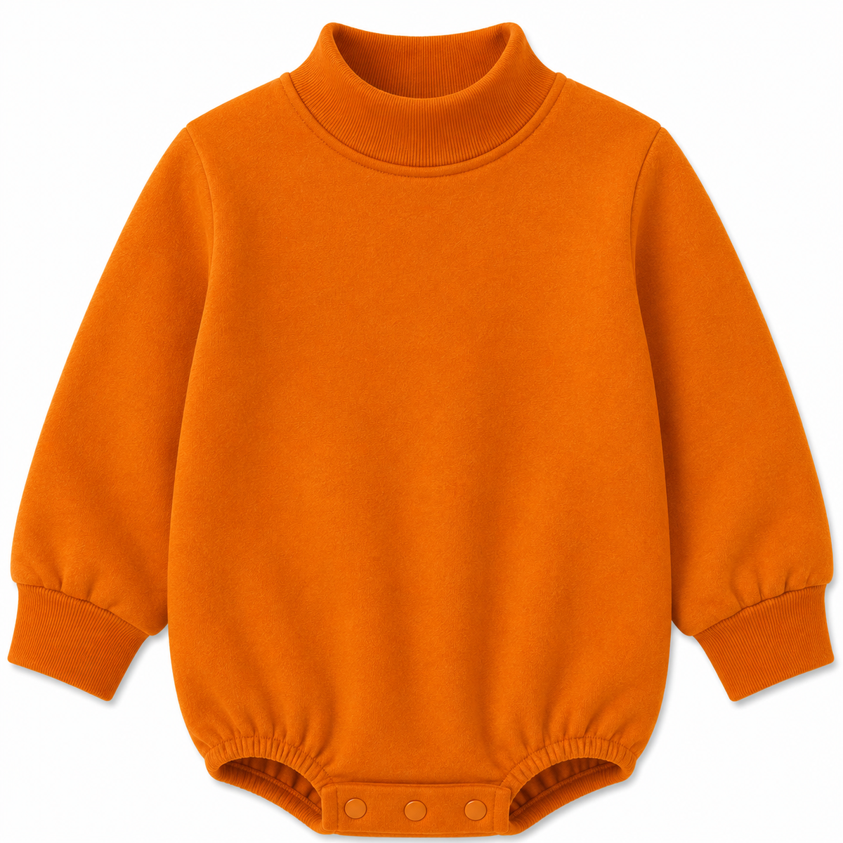 Solid Mock Neck Baby Bubble  |PRE-ORDER | Embroidery, HTV & DTF Blank