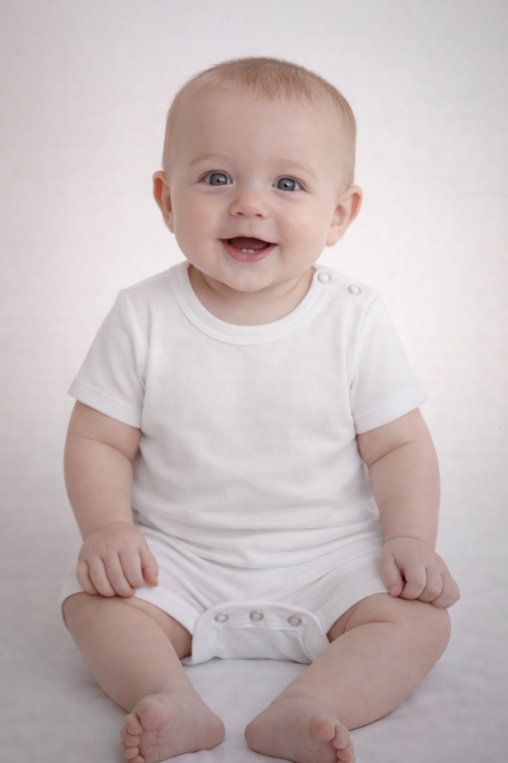 Unisex Short Sleeve Romper