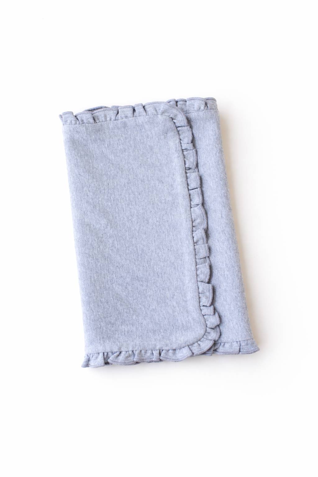 Ruffle Baby Burp Cloth