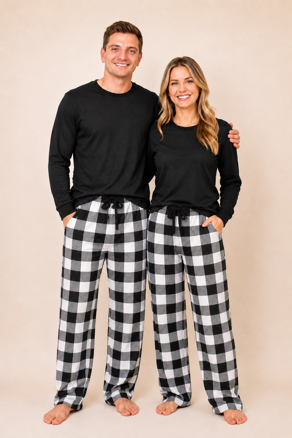 Adult Christmas Pajama Set – 95% Cotton Blend │ 8 Holiday Styles │ XS–XXXL