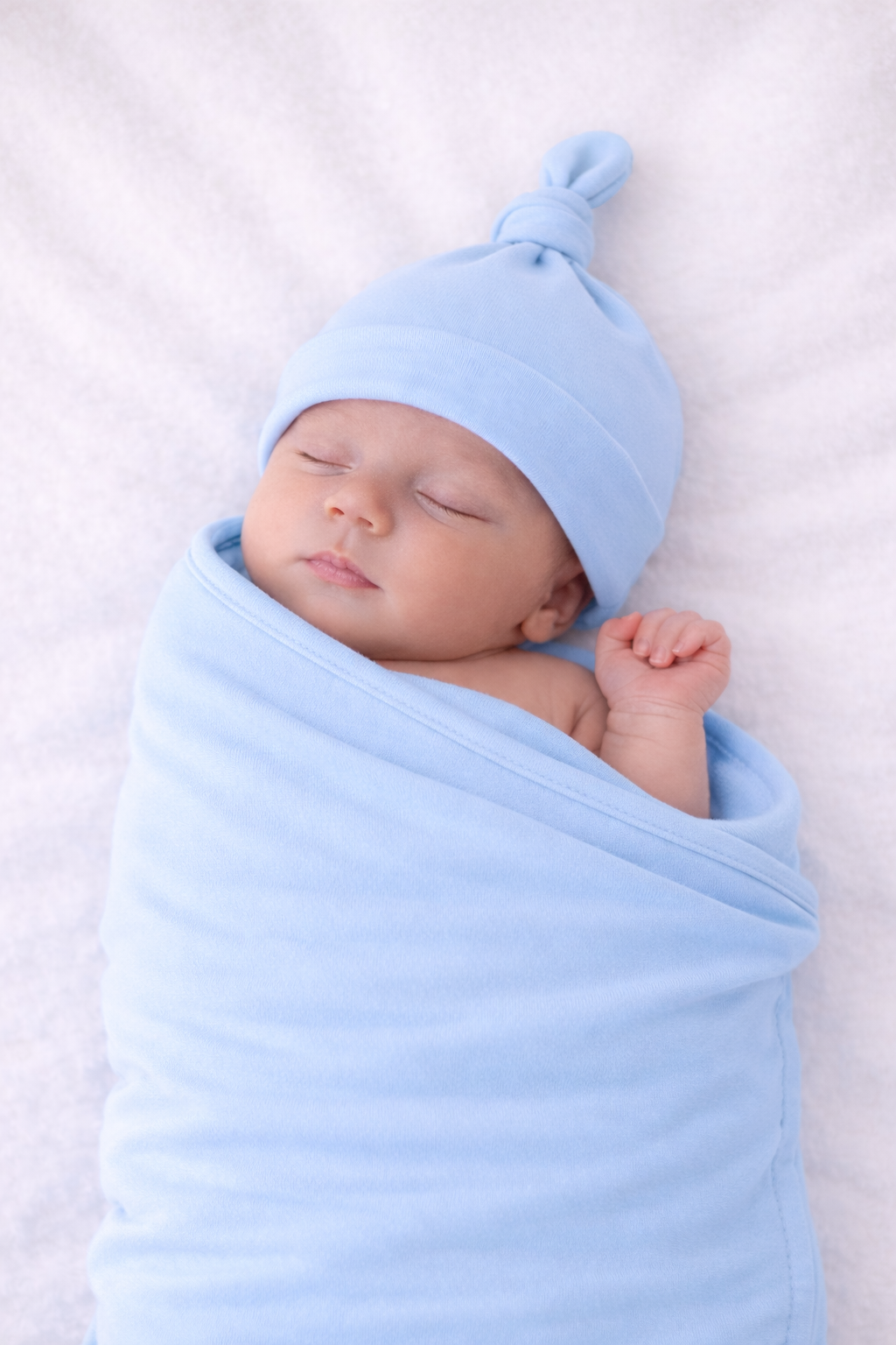 Baby blue Baby knot hat newborn 100% combed cotton

Newborn baby knot hat cotton embroidery blank

Cotton baby knot hat 0–3 months