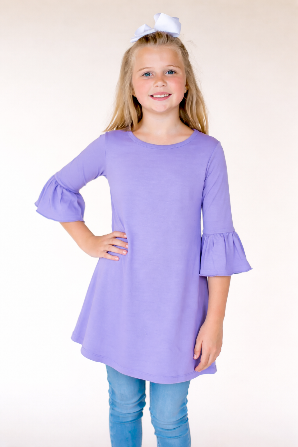 Girl's Bell Sleeve Tunic