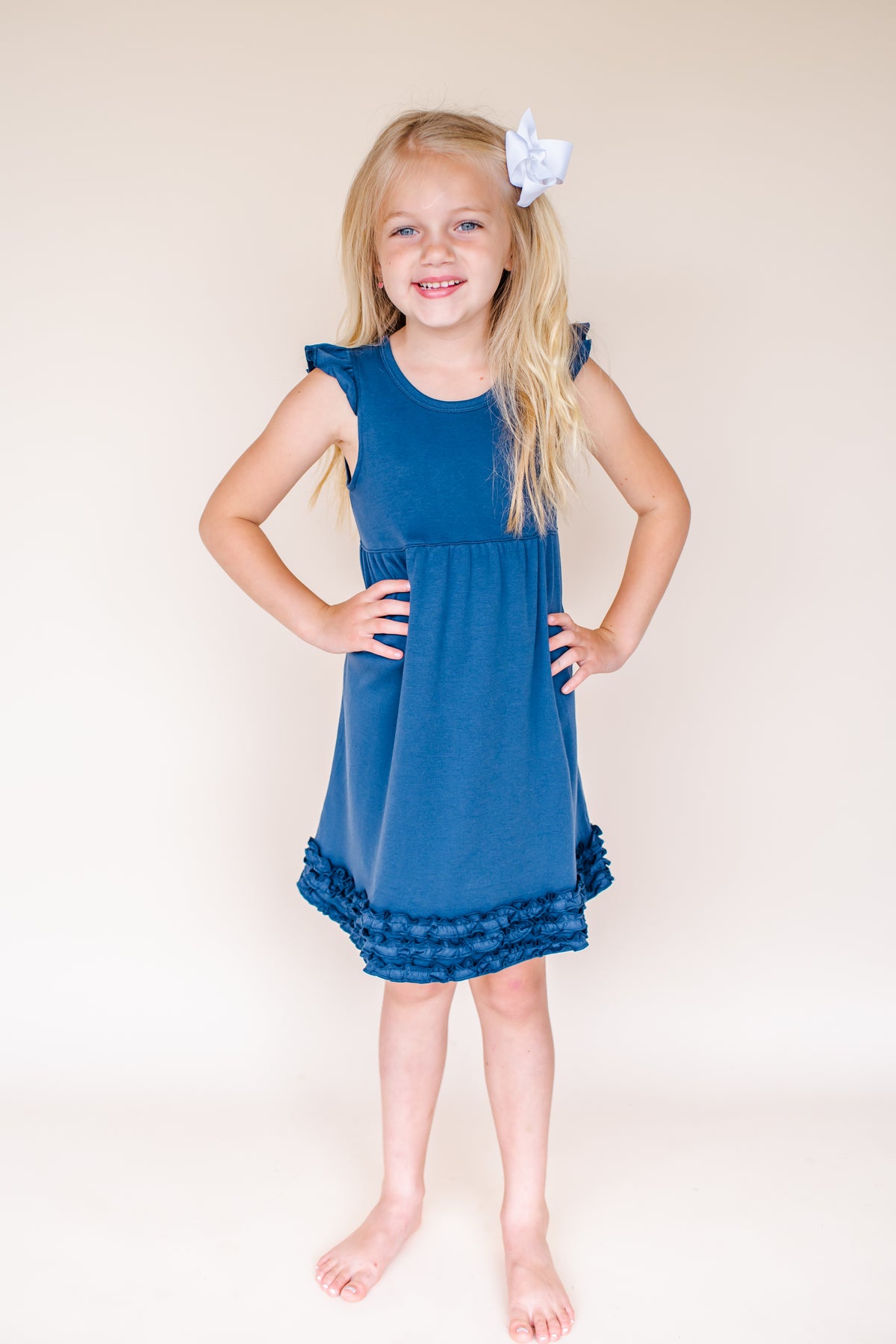 Girl's Angel Sleeve Empire Waist Dress Cotton Blank | 4 Colors | Embroidery & Boutique | Sizes 12M10 | ARB Blanks Girl's Angel Sleeve Empire Waist Dress Cotton Blank | 4 Colors | Embroidery & Boutique | Sizes 12M10 | ARB Blanks