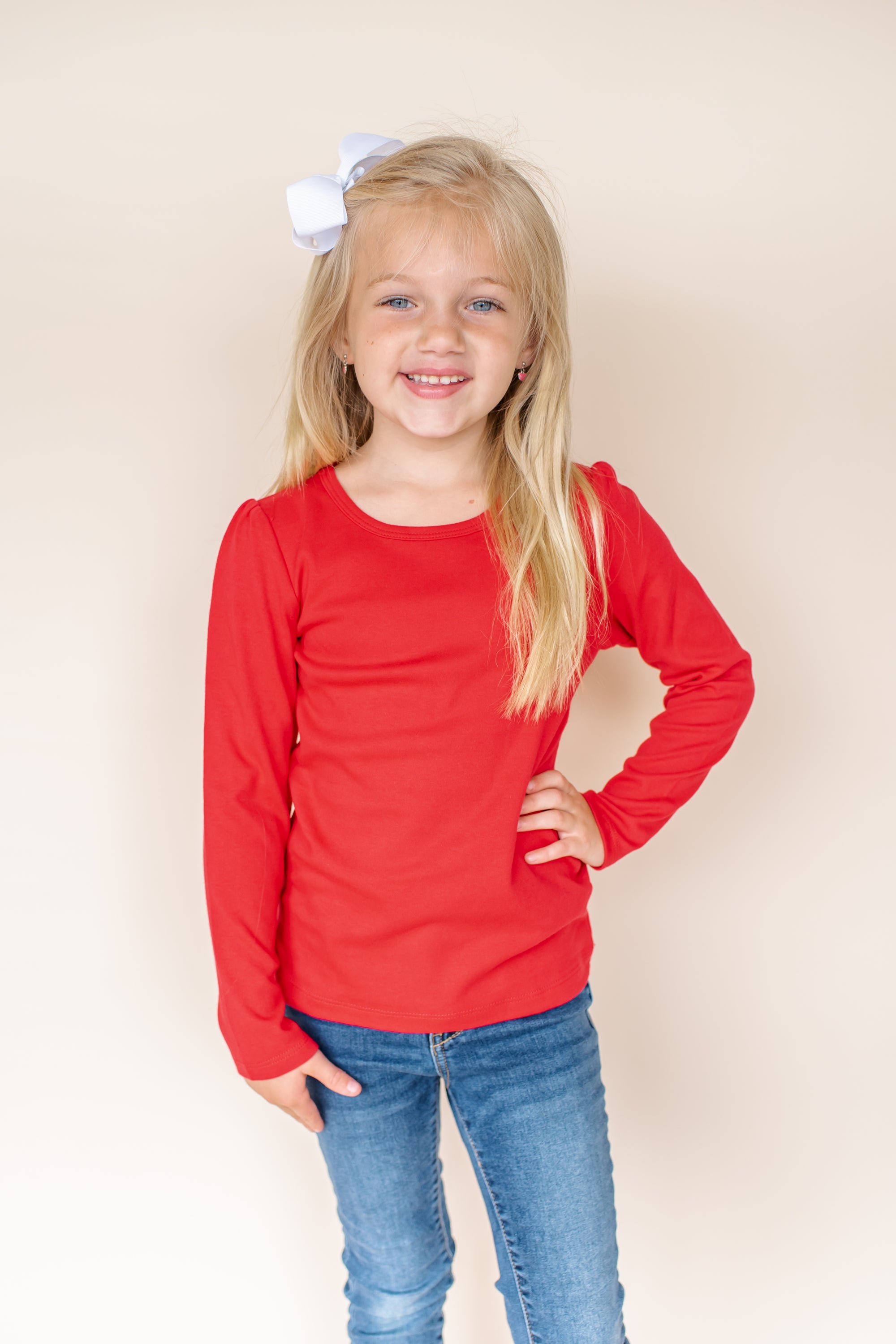 Barbara® | Aria long sleeve puff shirt