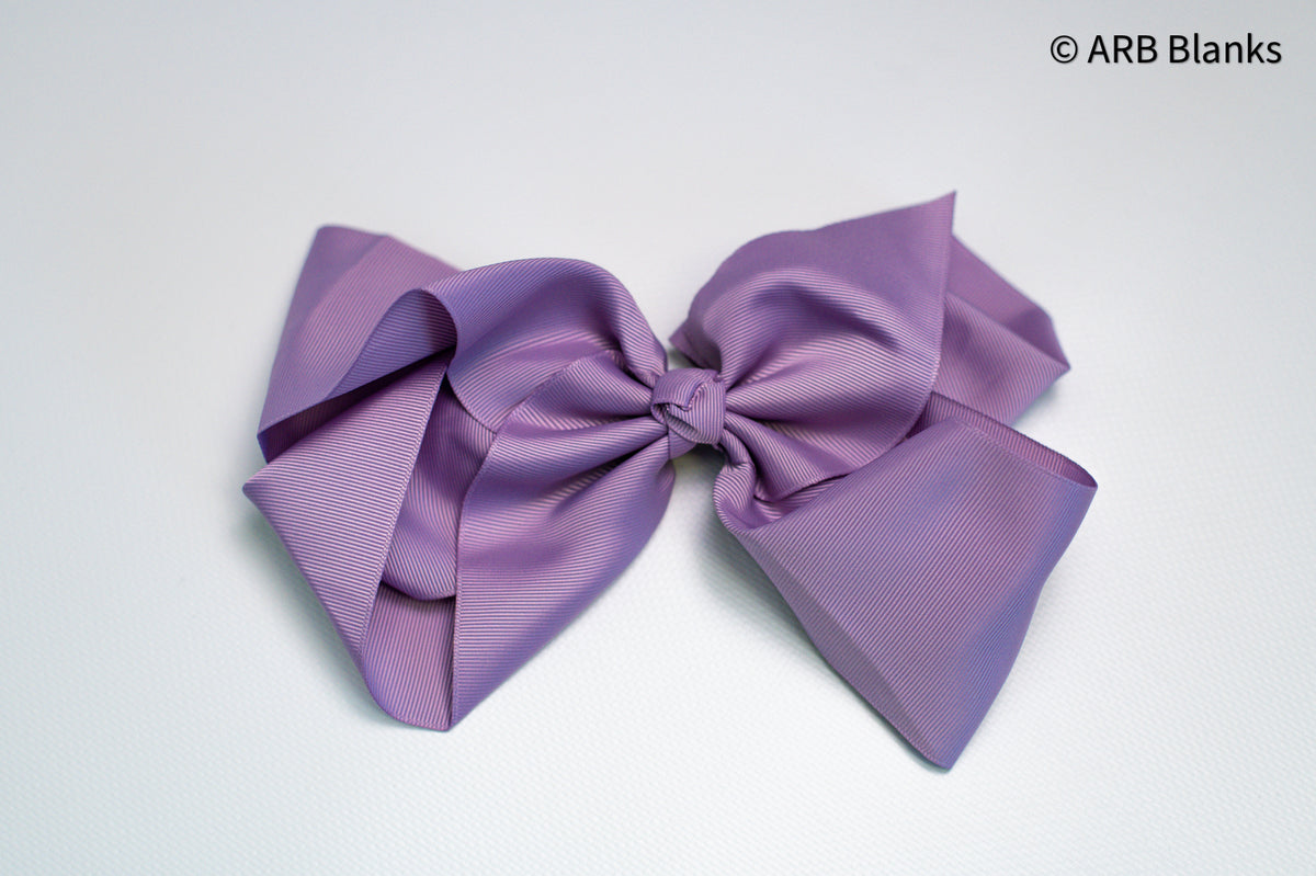 ARB Blanks Solid Hair Bows Mauve (New!) / 4