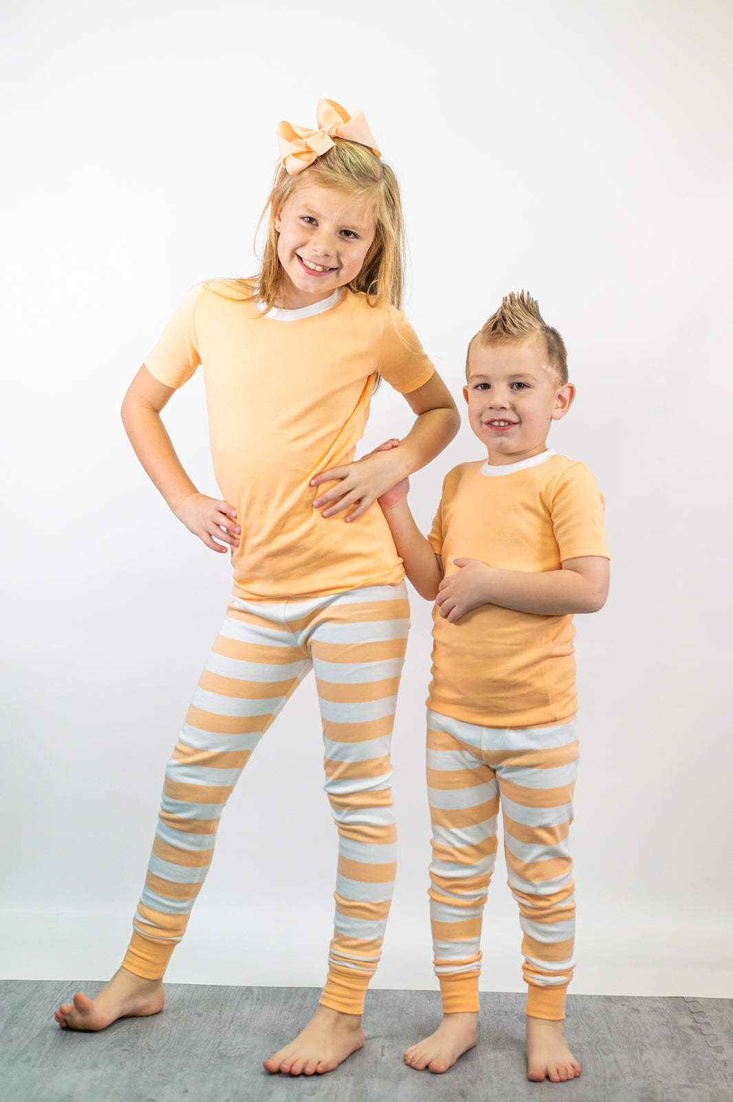 Short Sleeve Kids Pajamas