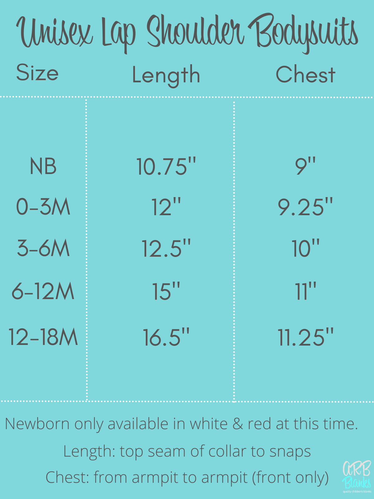 Unisex Long Sleeve Lap Shoulder Bodysuit