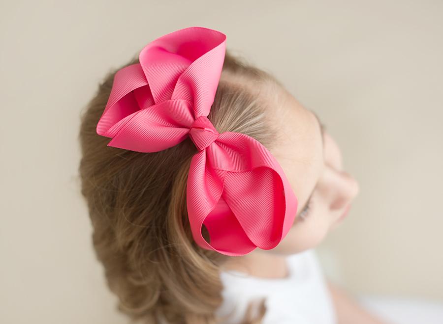 ARB Blanks Solid Hair Bows Mauve (New!) / 6